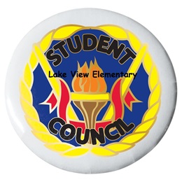 Custom Button - Student Council Torch
