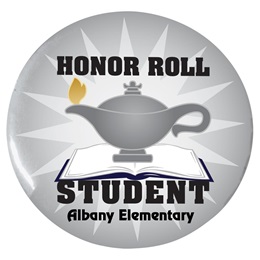 Custom Button - Honor Roll Student