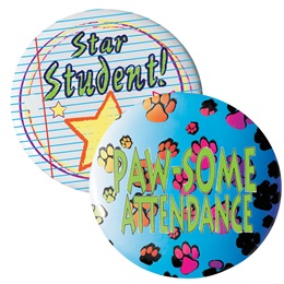 Designed Stock Button - 2 1/4 in.