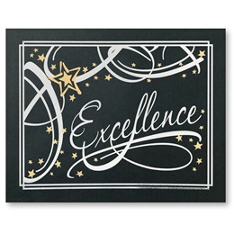 Certificate Holder - Black Excellence