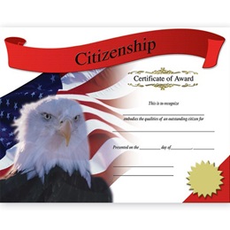 Photo Certificates - Citizenship