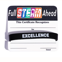 Certificate/Wristband Set - Full STEAM Ahead