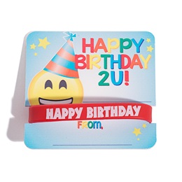 Mini Certificate/Wristband Set - Happy Birthday 2U!