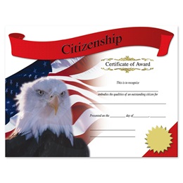 Photo Certificates - Citizenship