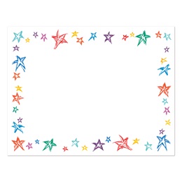 Colorful Stars Printable Certificates