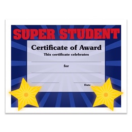 Super Student Award Certificates Pack