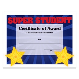 Super Student Award Certificates Pack