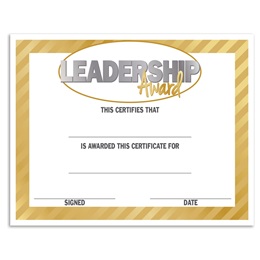 Leadership Award Certificates Pack
