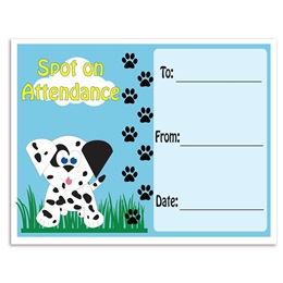 Spot on Attendance Certificates Pack