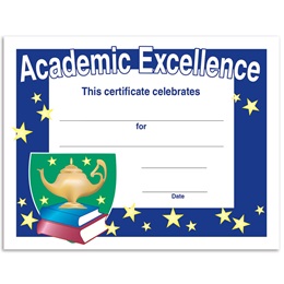 Lamp of Learning Academic Excellence Certificates Pack