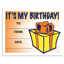 It's My Birthday Certificates Pack
