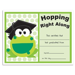 Graduation/Frog Certificates Pack