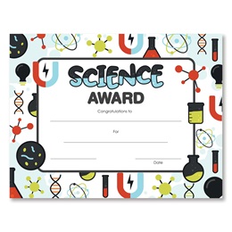 Science Award Certificates Pack