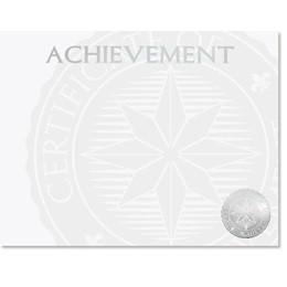 Award Certificates - Gold Achievement Seal