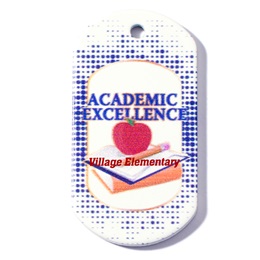 Custom Dog Tag - Academic Excellence