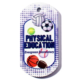 Custom Dog Tag - Physical Education