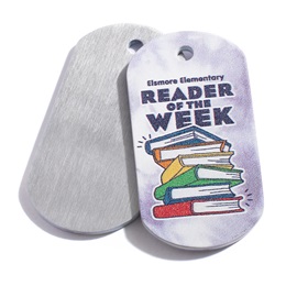 Custom Dog Tag - Reader of the Week