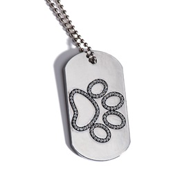 Dog Tag - Bling Paw