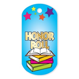 Honor Roll Plastic-Coated Dog Tag