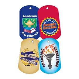 Dog Tag Set - Academic Excellence