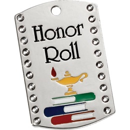 Bling Dog Tag - Honor Roll