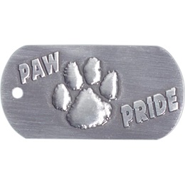 Embossed Dog Tag - Paw Pride