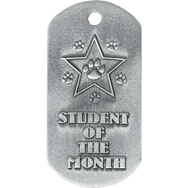 embossed dog tags