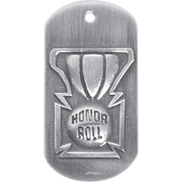 Embossed Dog Tag - Honor Roll