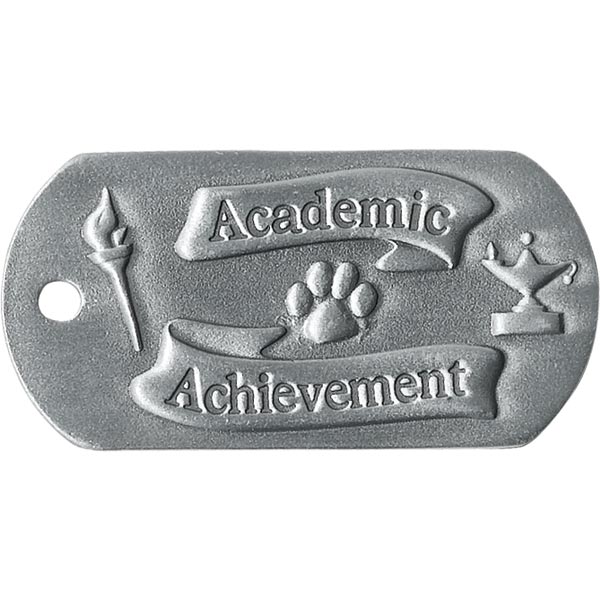 embossed dog tags