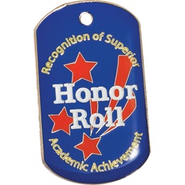 Enamel Dog Tag - Honor Roll