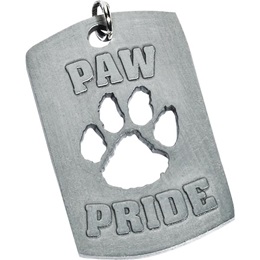 Cut Out Dog Tag - Paw Pride