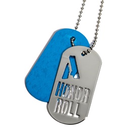 Slider Dog Tag - A Honor Roll