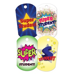 Dog Tag Set - Super Student