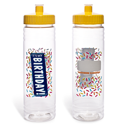 Full-color Birthday Water Bottle