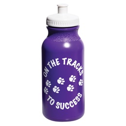 Award Water Bottle - On the Tracks to Success