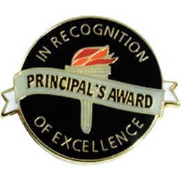 Principal's Award Pin - In Recognition of Excellence
