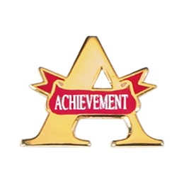 Achievement Award Pin - Gold A