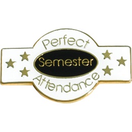 Attendance Award Pin - Semester