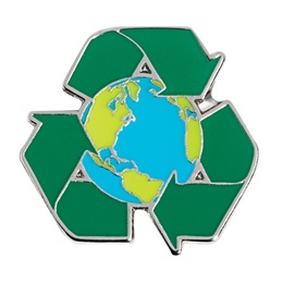 Recycling Award Pin - Earth