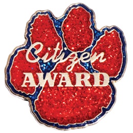 Citizenship Award Pin - Glitter Paw