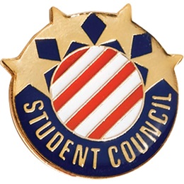 Student Council Award Pin - Stars and Stripes