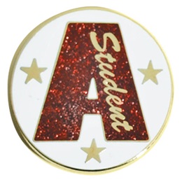 Honor Roll Award Pin - Glitter A