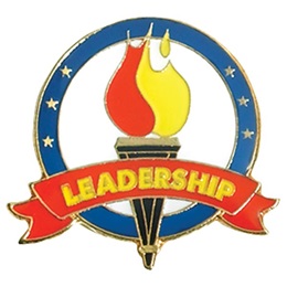 Leadership Award Pin - Torch