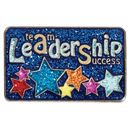 Leadership Award Pin - Glitter Stars