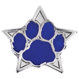 .75 in. Paw Star Mini Pin
