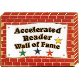 Reading Award Pin - Accelerated Reader Wall of Fame