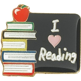 Reading Award Pin - I Love Reading
