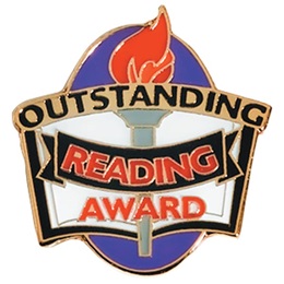 Reading Award Pin - Outstanding Award