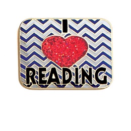 I Love Reading Award Pin