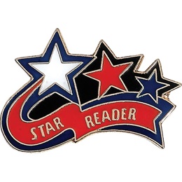 Reading Award Pin - Star Reader